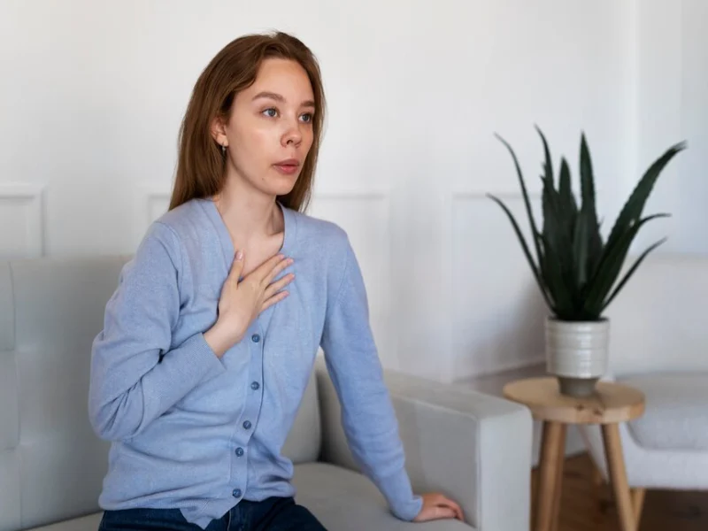 درمان تنگی نفس ناشی از استرس